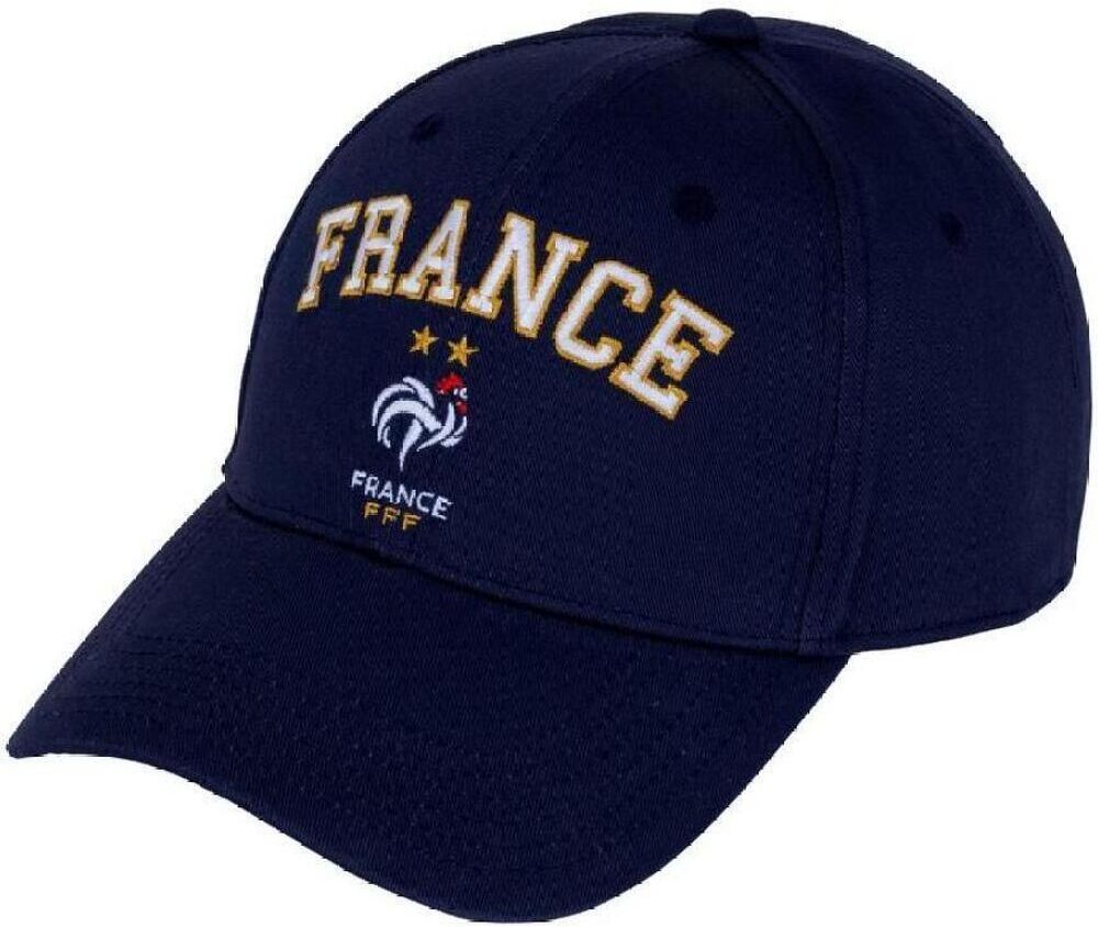 Fff Cappellino Dell'Equipe De France Fan Logo - Adulto - Tu - Blu