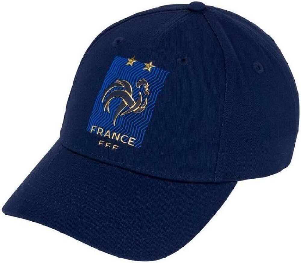 Fff Cappellino Dell'Equipe De France Fan Logo - Adulto - Tu - Blu