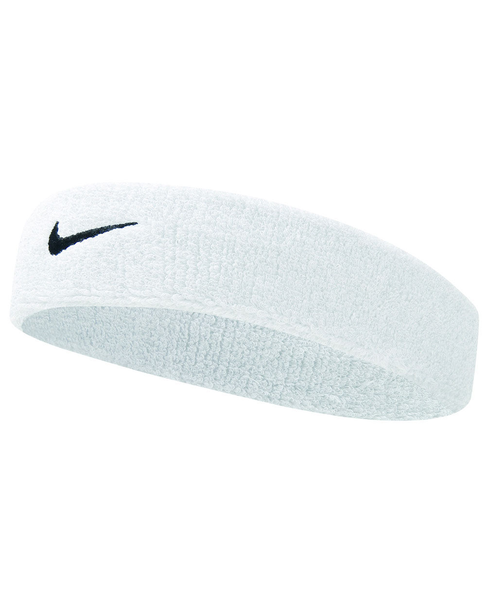 Nike Fascia per capelli Swoosh Bianco Unisex AC2285-101 ONE