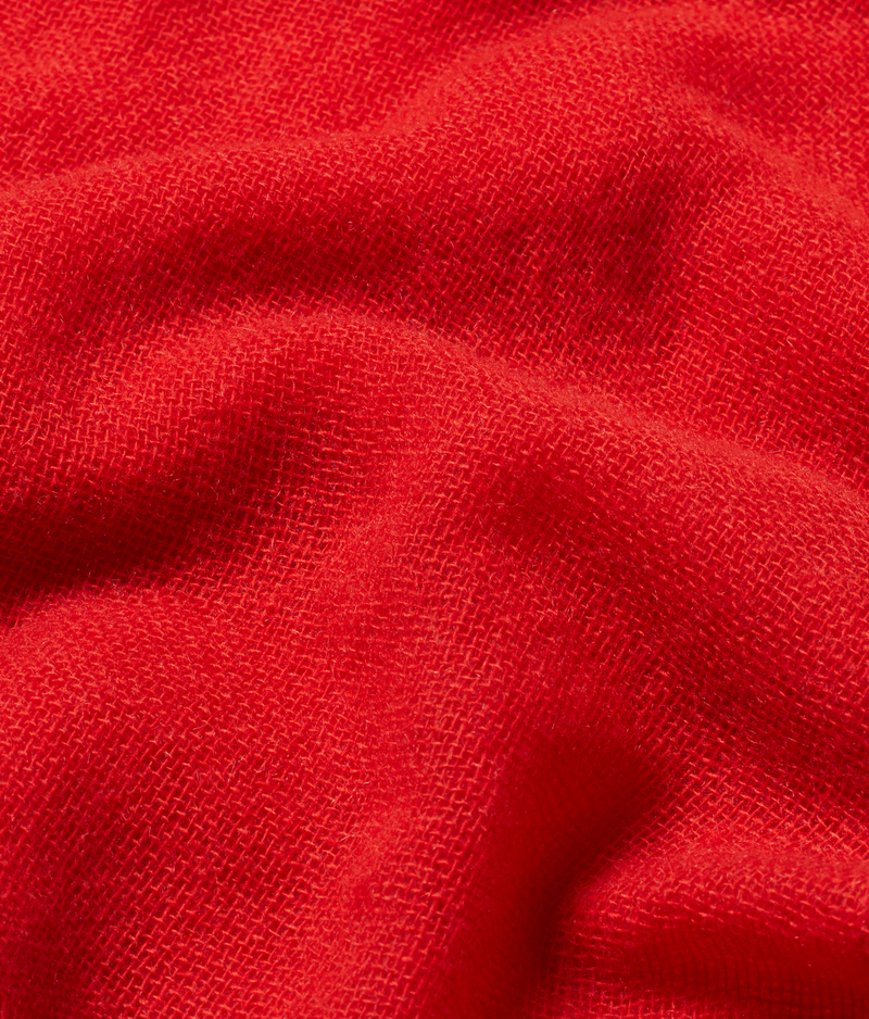 Falconeri Sciarpa Cashmere Light Uomo Rosso