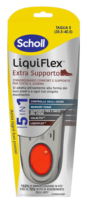 Scholl liquiflex extra support taglia small