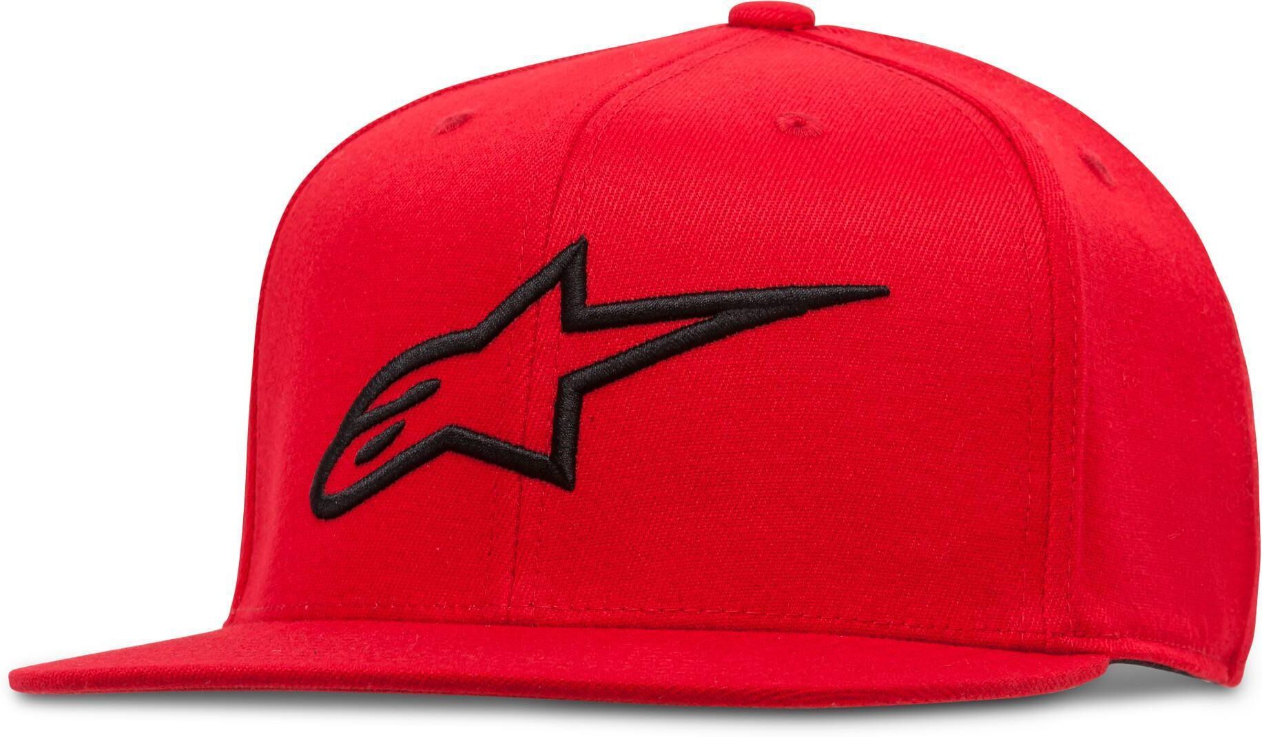 Alpinestars Ageless Flat Cap Nero Rosso S M