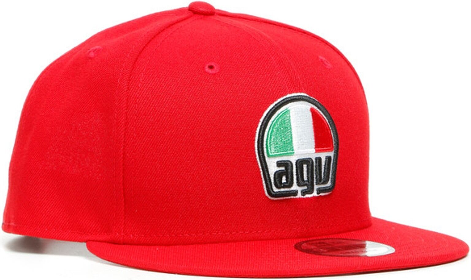 AGV 9Fifty Snapback superare Rosso unica taglia