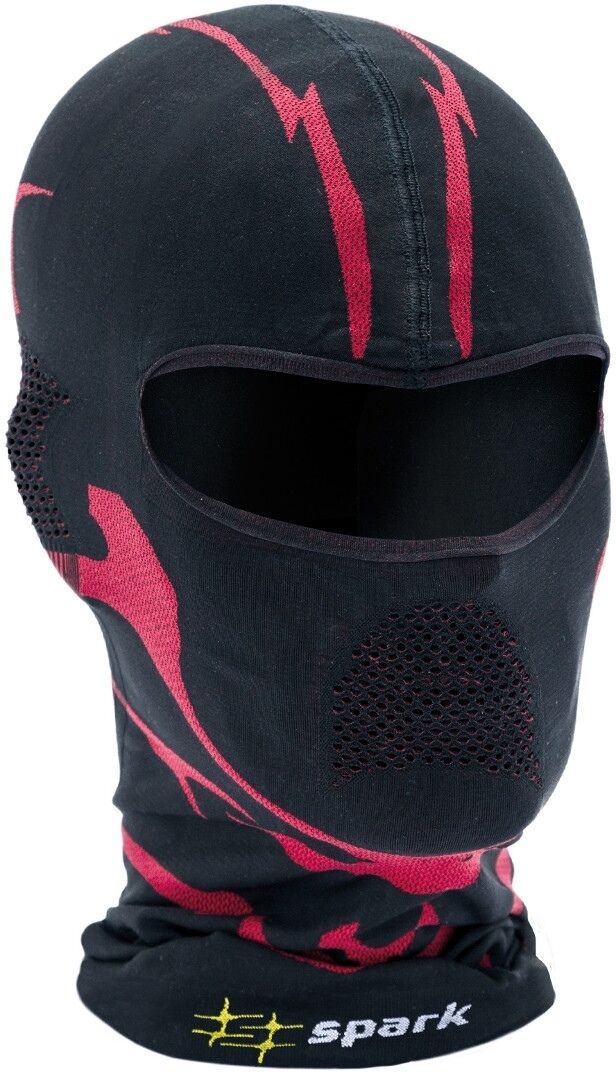 Spark Mono Devil Balaclava Nero Rosso unica taglia