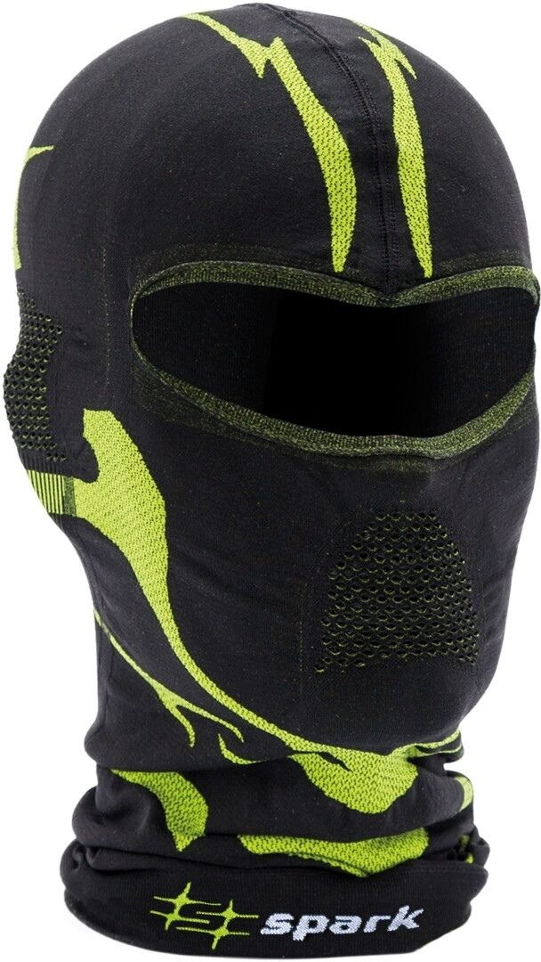 Spark Mono Devil Balaclava Nero Giallo unica taglia