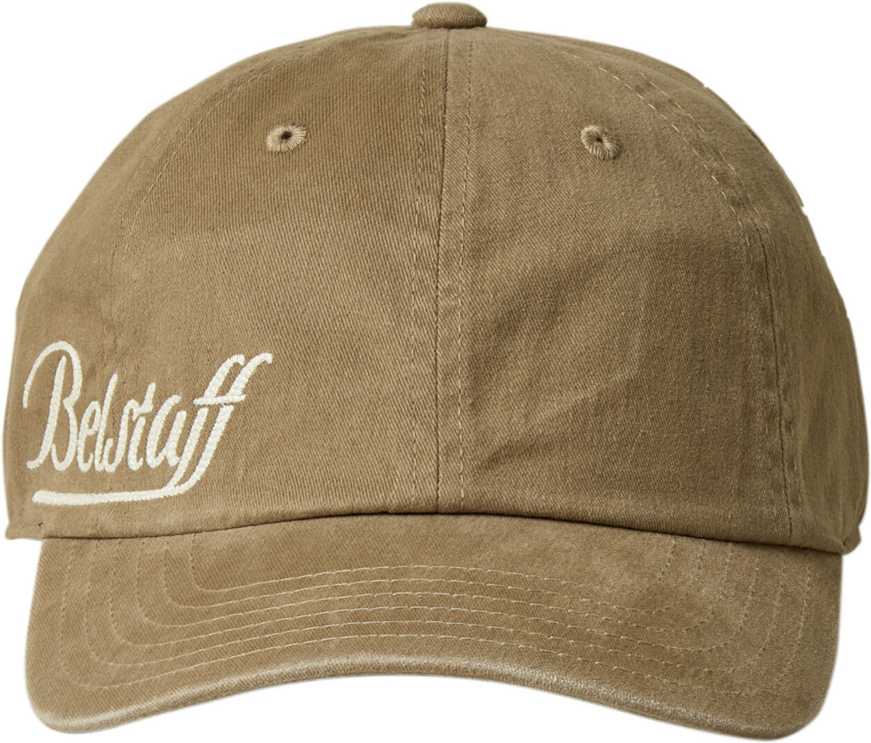 Belstaff Script Logo Cap Verde Marrone unica taglia