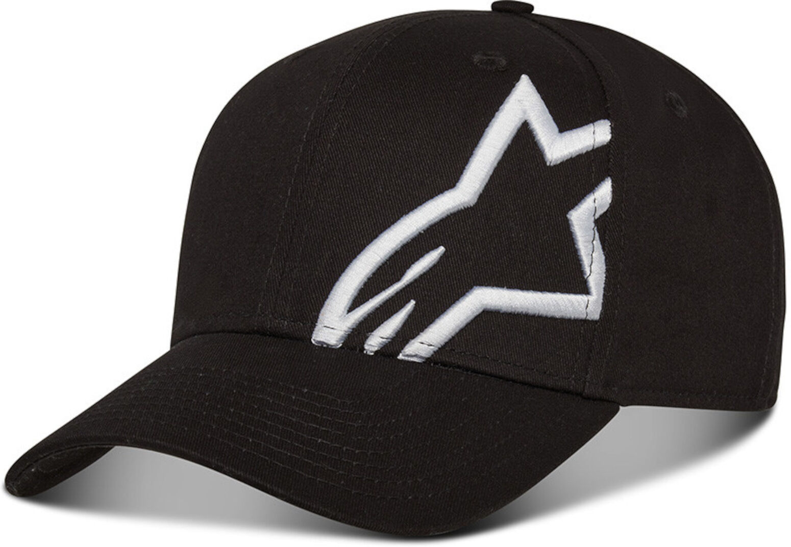 Alpinestars Corp Snap 2 Cap Nero Bianco unica taglia