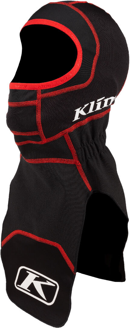 Klim Covert Balaclava Nero Rosso unica taglia