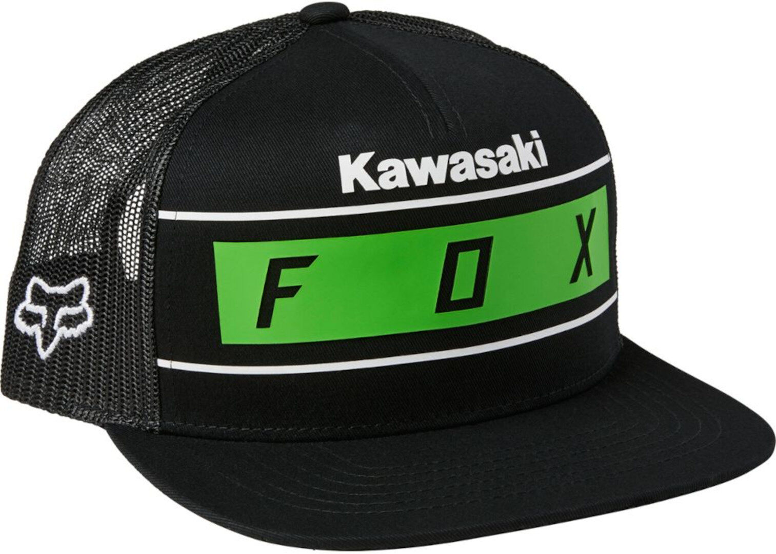 Fox Kawi Stripes Snapback Berretto Nero Verde unica taglia