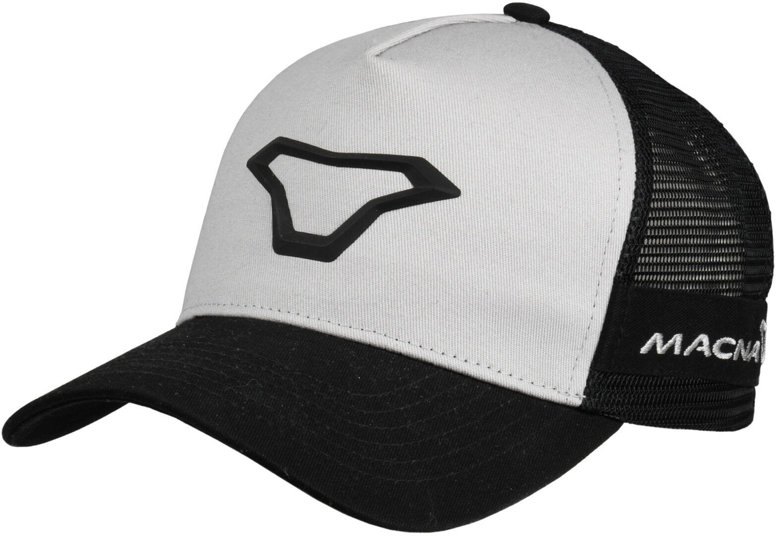 Macna 3D Logo Trucker Berretto Nero Grigio unica taglia