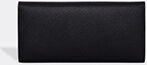 Smythson 'panama' Slim Coal Wallet, Black