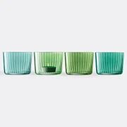 LSA International 'gems' Tealight Holder, Set Of Four, Jade