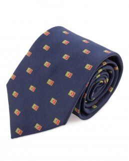 Gedshop 100 Cravatta con bandiera del Portogallo neutro o personalizzato