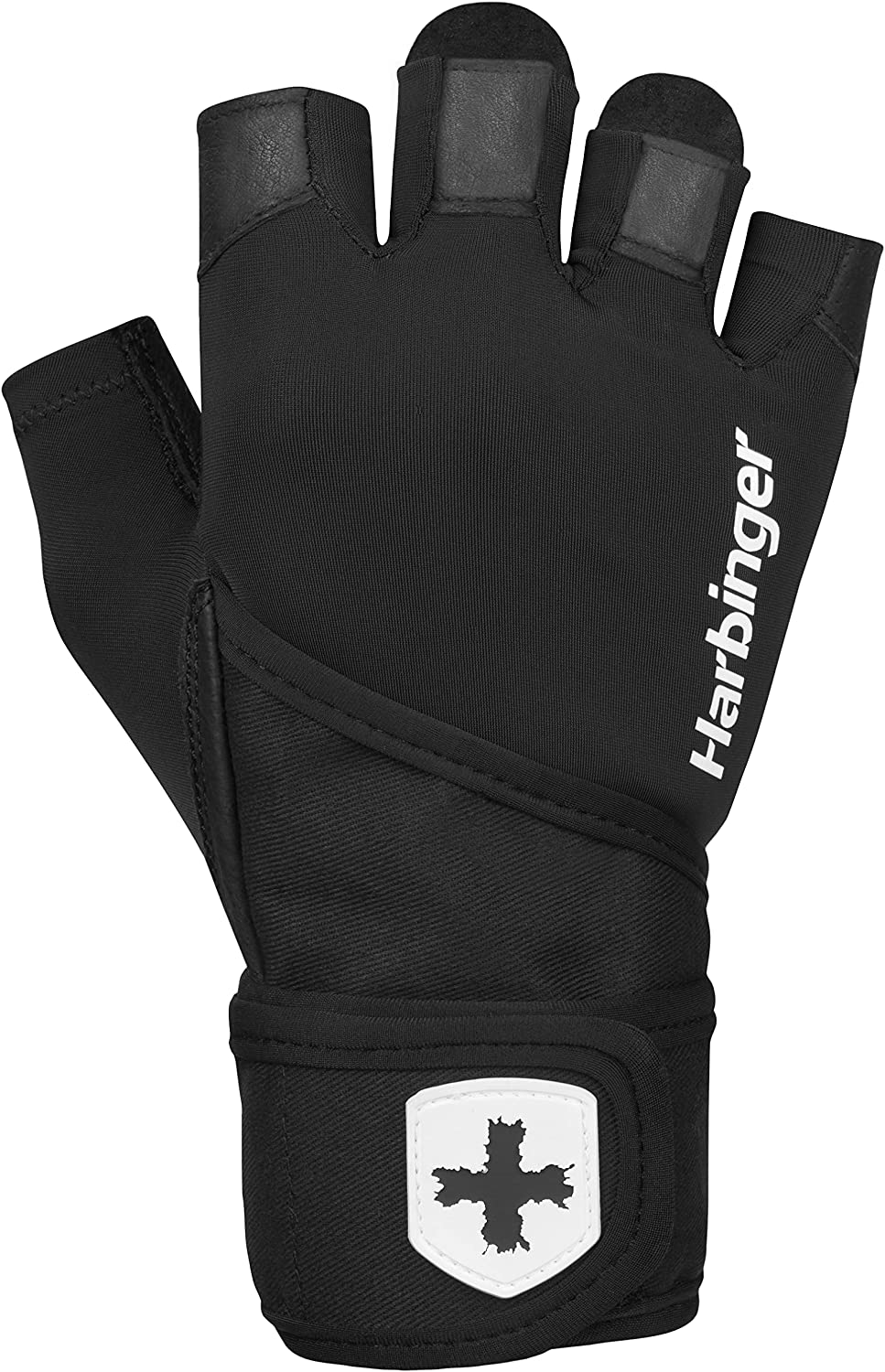 HARBINGER Pro Wristwrap Gloves New Colore: Nero M