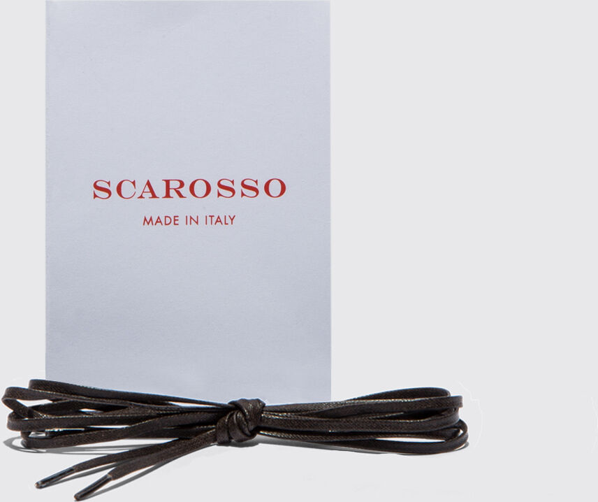 Scarosso Laccio Marrone Piatto - Uomo Lacci Da Scarpe Marrone One Size