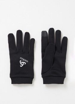 Odlo Fleece handschoenen met touchscreen functie - Zwart