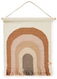 OYOY Living Design Follow The Rainbow wandkleed 55 x 69 cm - Beige