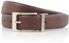 Ted Baker Karmer reversible riem van leer - Donkerbruin