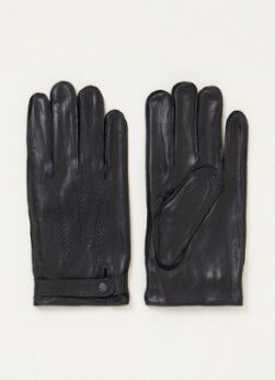 Ted Baker Resit handschoenen van leer - Zwart