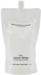 Marie-Stella-Maris No.15 Lemon Notes handzeep & douchegel navulling 600 ml - Wit