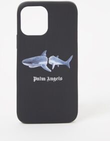 Palm Angels Shark telefoonhoes voor iPhone 12 / 12 Pro - Zwart