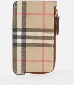 BURBERRY Somerset pasjeshouder van kalfsleer - Beige