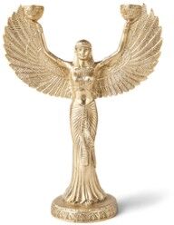 Doing Goods Phoenix kandelaar 30 cm - Goud