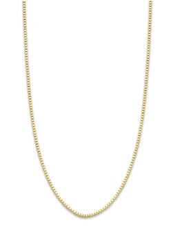 Diamond Point Timeless treasures geelgouden collier (45cm) - Goud