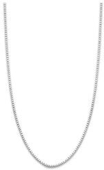 Diamond Point Timeless treasures witgouden collier (42cm) - Witgoud