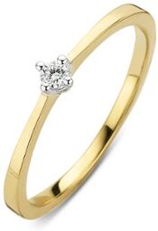 Diamond Point Gouden ring 0.05 ct diamant Starlight - Goud