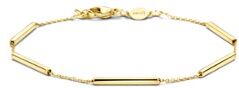 Diamond Point Geelgouden armband Marigold - Goud