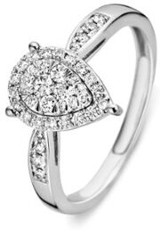 Diamond Point Witgouden ring 0.36 ct diamant Enchanted - Witgoud