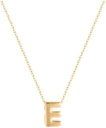 Diamond Point Geelgouden collier Alphabet - Geelgoud