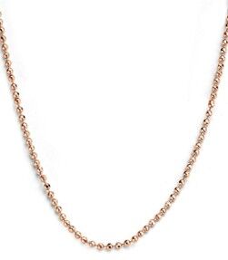 Casa Jewelry Ballsy S ketting verguld - Roségoud