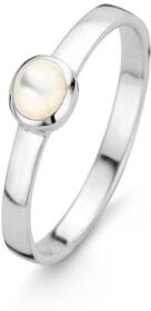 Casa Jewelry Pom ring van zilver met parel - Zilver