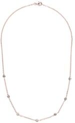 Casa Jewelry Pruts ketting verguld - Roségoud