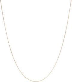 Anna + Nina Plain Medium ketting verguld - Goud