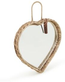 Rivièra Maison Rustic Rattan Heart wandspiegel - Camel