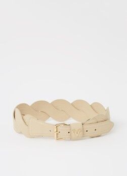 JOSH V Savinia gevlochten riem - Beige