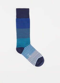 Paul Smith Vern Grad sokken met strepenprint - Donkerblauw