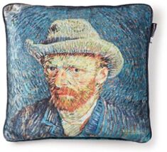 Beddinghouse Van Gogh sierkussen 45 x 45 cm - Blauw