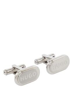 HUGO BOSS E-Classic manchetknopen met logo - Zilver