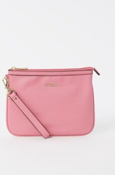 GUESS Vanille toilettas met logo - Roze