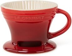 Le Creuset Koffiefilter van aardewerk 9 cm - Donkerrood