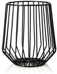 Point-Virgule Wire fruitmand 23 cm - Zwart