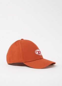 Diesel C-Rune pet met logo - Oranjerood