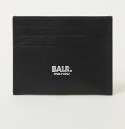 BALR. BT pasjeshouder van leer met logo - Zwart