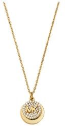 Michael Kors Premium ketting met zirkonia MKC1515AN710 - Goud