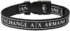 Armani Exchange Armband met logo AXG0082040 - Grijs