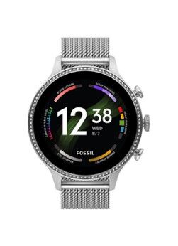 Fossil Gen 6 Smartwatch FTW6083 - Zilver